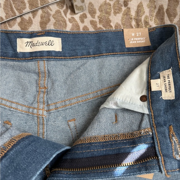 BNWT Madewell The Perfect Jean Short 27 - Picture 3 of 6